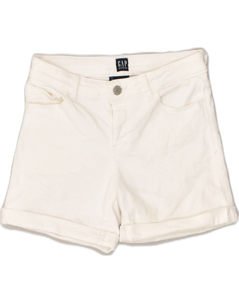 GAP Girls Chino Shorts 13-14 Years W28 White Cotton | Vintage Gap | Thrift | Second-Hand Gap | Used Clothing | Messina Hembry 