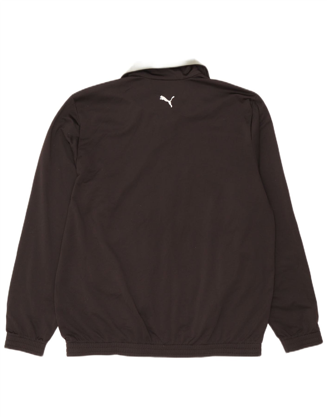 Puma Mens Tracksuit Top Jacket XL Black Colourblock Polyester
