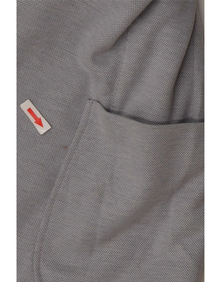Zara Mens 2 Button Blazer Jacket EU 52 Large Grey Colourblock Polyester