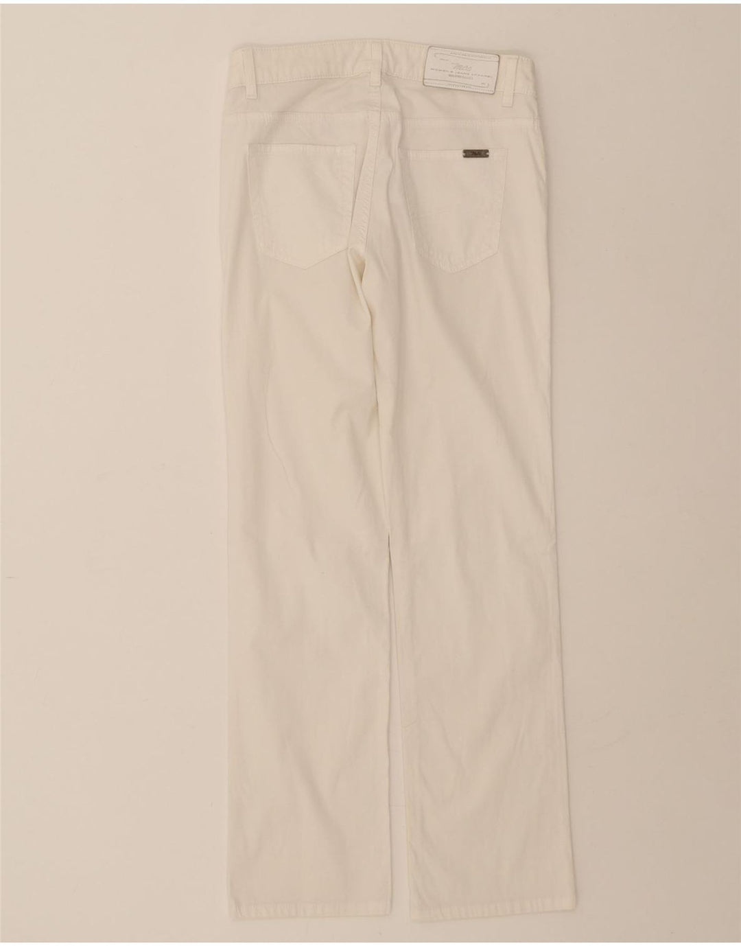 MARLBORO CLASSICS Womens Straight Jeans W28 L30 White Cotton Vintage Marlboro Classics and Second-Hand Marlboro Classics from Messina Hembry 