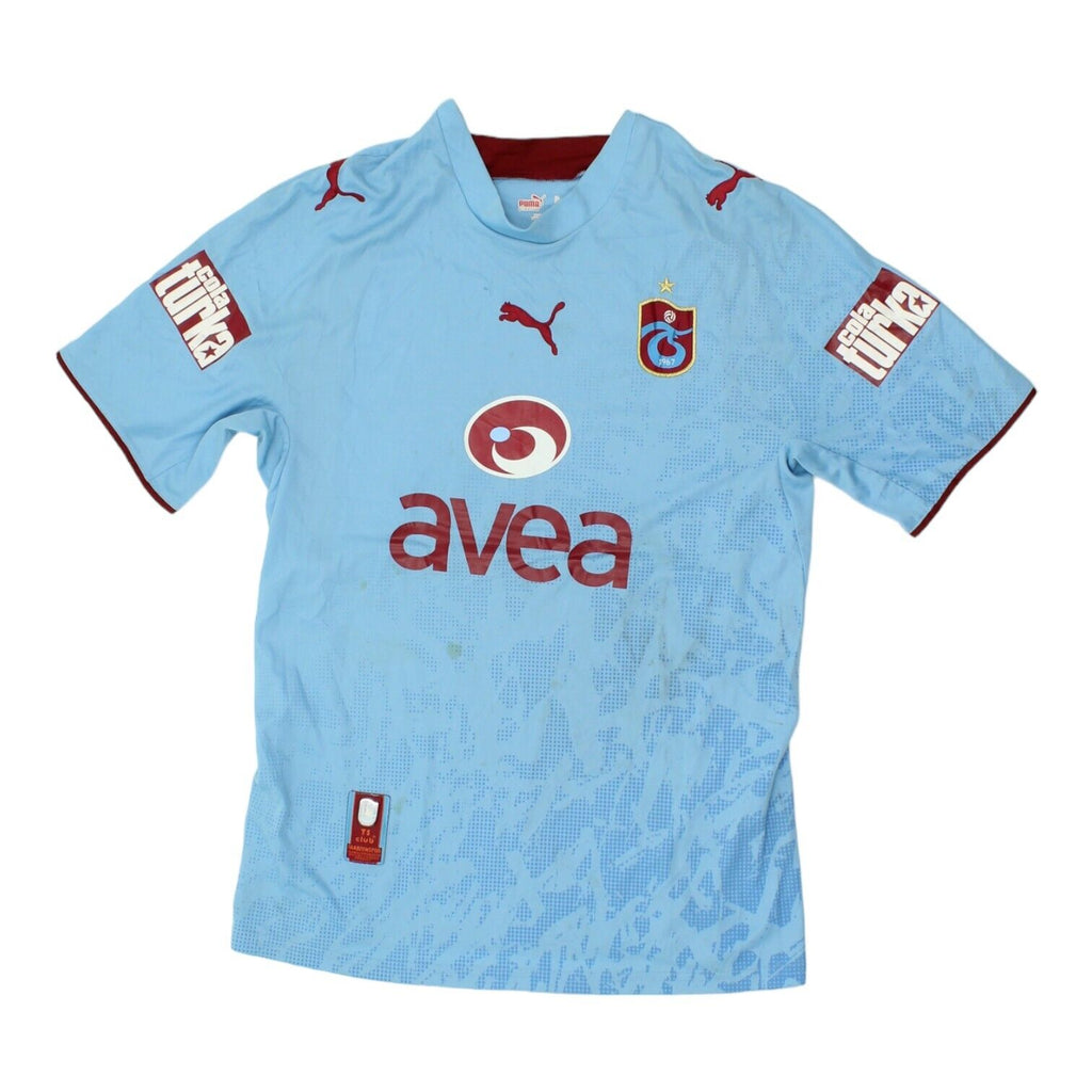 Trabzonspor 2006-07 Puma Mens Blue Fourth Shirt | Vintage Football Sportswear | Vintage Messina Hembry | Thrift | Second-Hand Messina Hembry | Used Clothing | Messina Hembry 