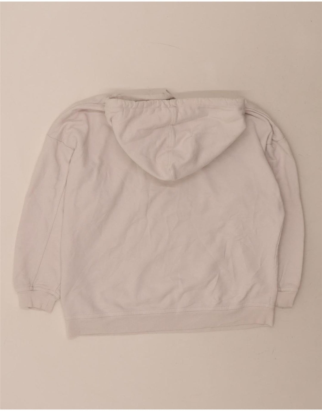 LEVI'S Mens Oversized Graphic Hoodie Jumper Small White Cotton Vintage Levi's and Second-Hand Levi's from Messina Hembry 