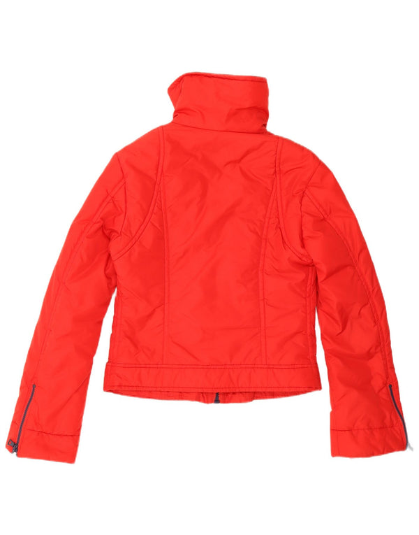 Gas Womens Padded Jacket UK 10 Small Red