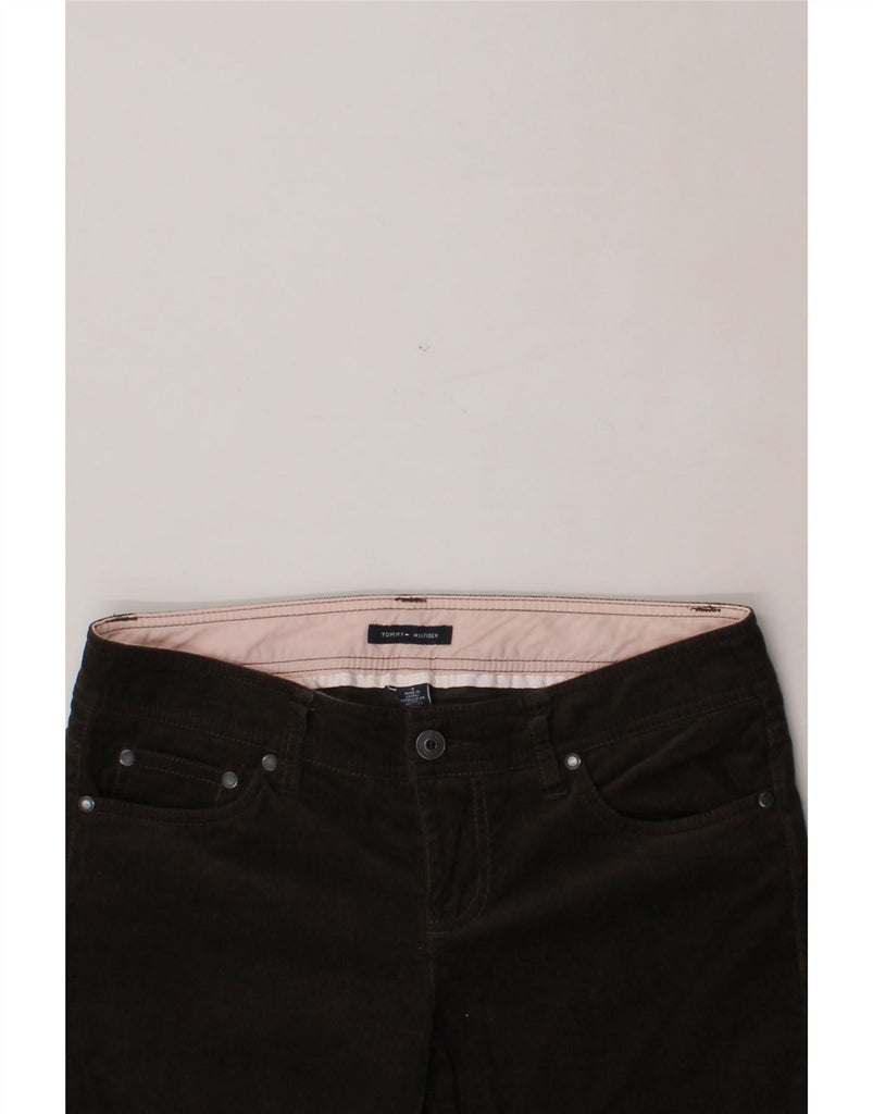 TOMMY HILFIGER Womens Bootcut Corduroy Trousers US 4 Small W30 L30 Brown Vintage Tommy Hilfiger and Second-Hand Tommy Hilfiger from Messina Hembry 