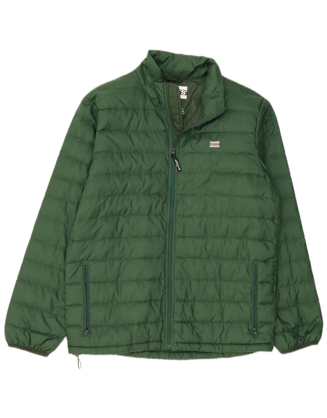 LEVI'S Mens Padded Jacket UK 38 Medium Green