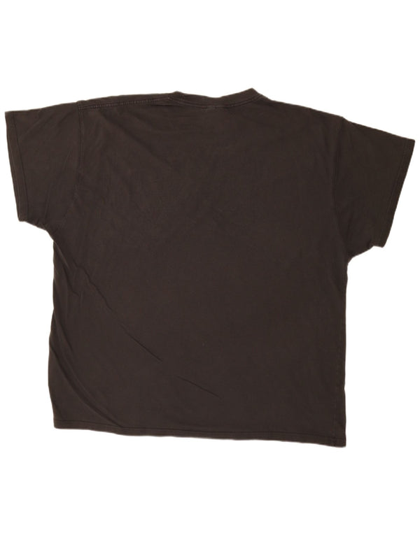 NIKE Mens Loose Fit Graphic T-Shirt Top 2XL Black Cotton