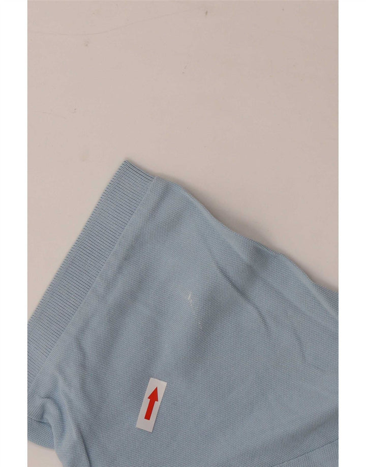 Kappa Mens Polo Shirt Large Blue Cotton