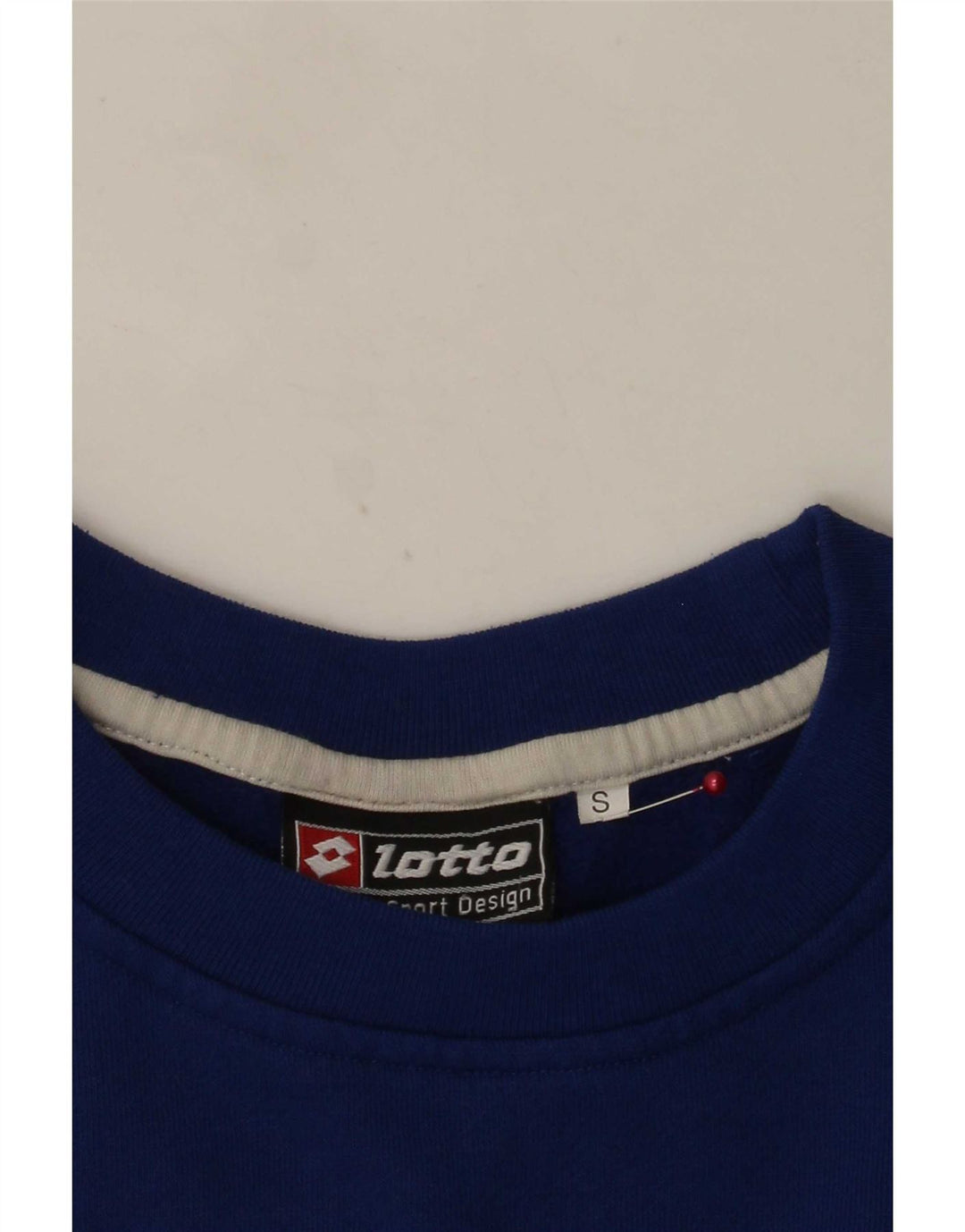 Lotto Mens Graphic Sweatshirt Jumper Small Blue