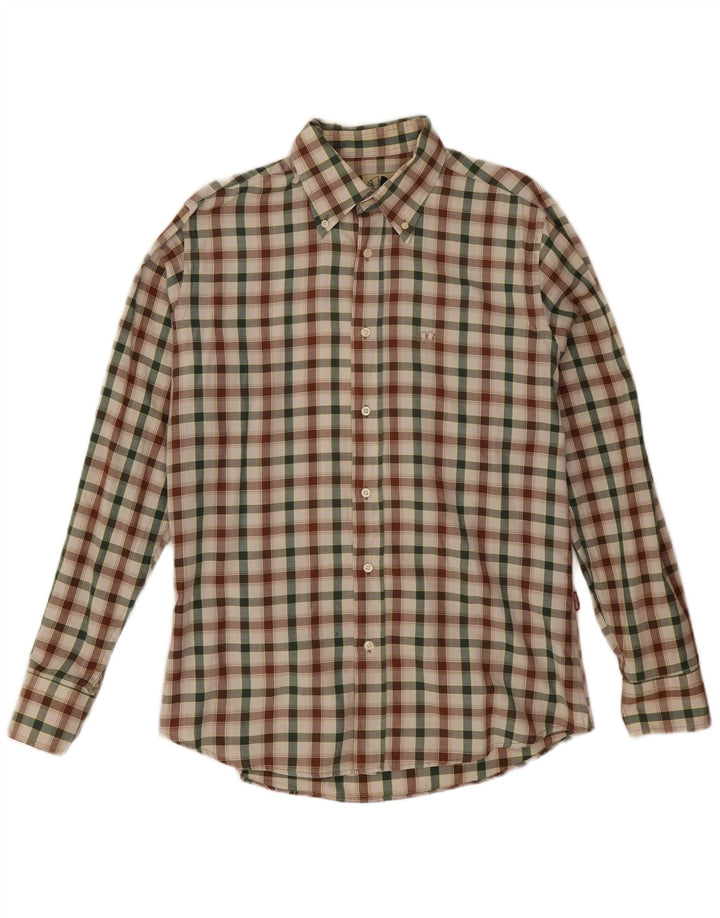 Americanino Mens Shirt Large Multicoloured Check Cotton