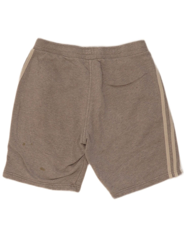 Adidas Mens Sport Shorts Small Grey Cotton