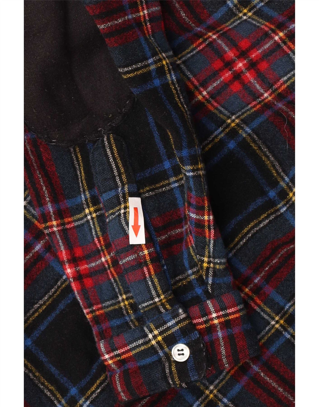 Club Room Mens Flannel Shirt Large Multicoloured Check Wool