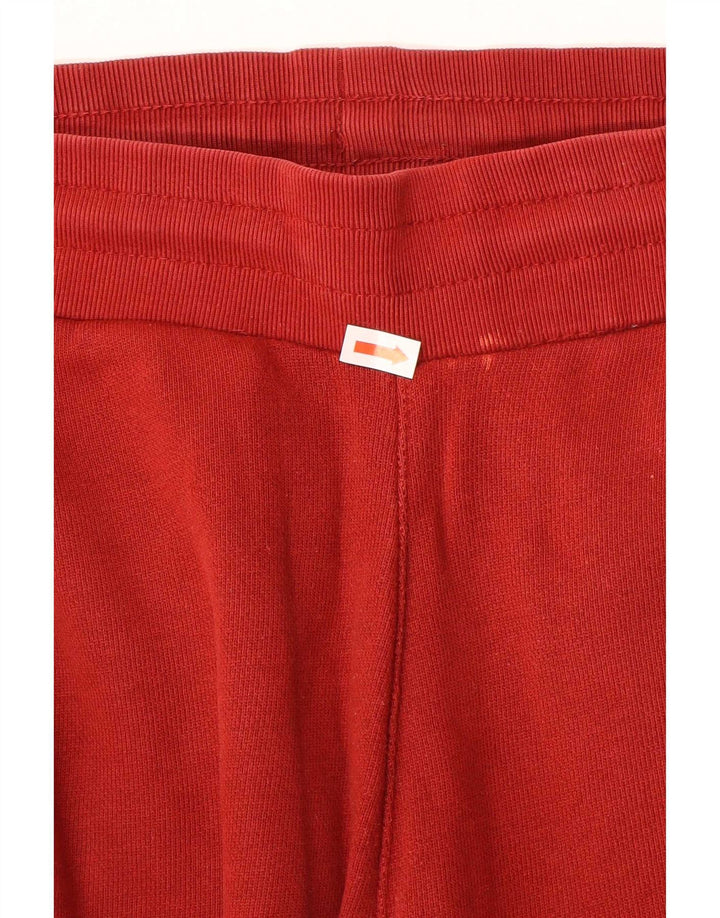 Adidas Mens Tracksuit Trousers Joggers Small Red Cotton