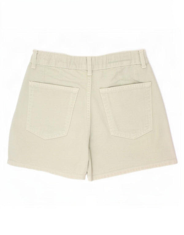 Zara Girls Pegged Denim Shorts 13-14 Years W26 Green