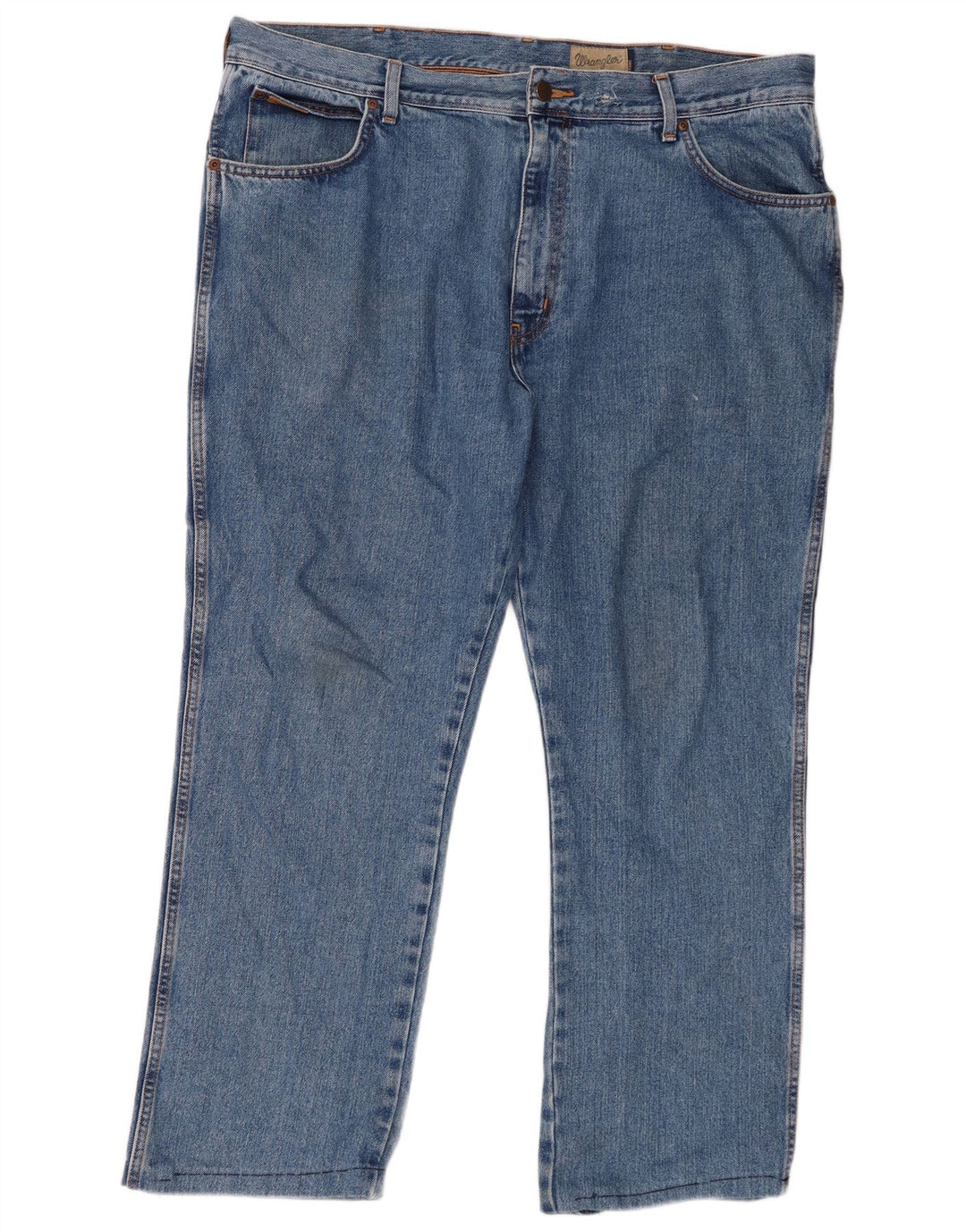 Wrangler Mens Texas Straight Jeans W40 L28 Blue