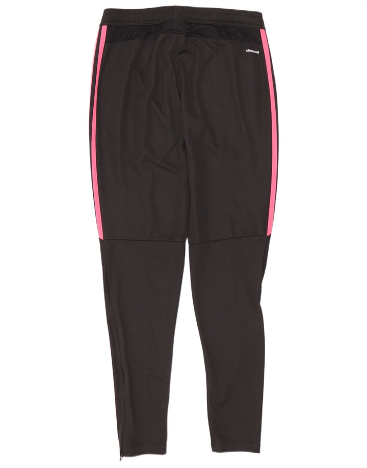 Adidas Womens Climacool Tracksuit Trousers UK 8/10 Small  Black Polyester