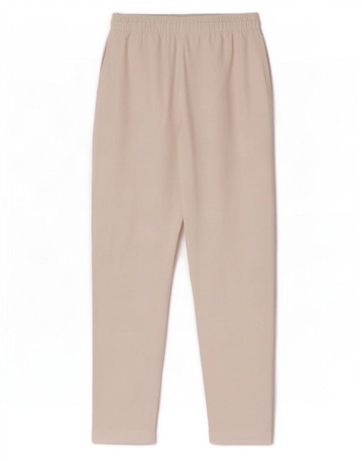 Champion Womens Tracksuit Trousers UK 12 Medium White Cotton
