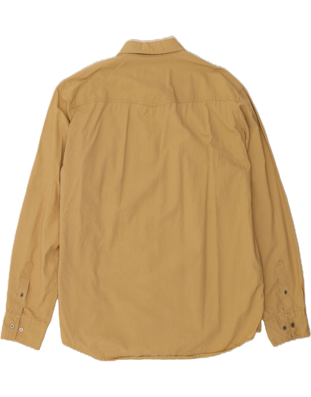 EDDIE BAUER Mens Shirt XL Beige Cotton Vintage Eddie Bauer and Second-Hand Eddie Bauer from Messina Hembry 