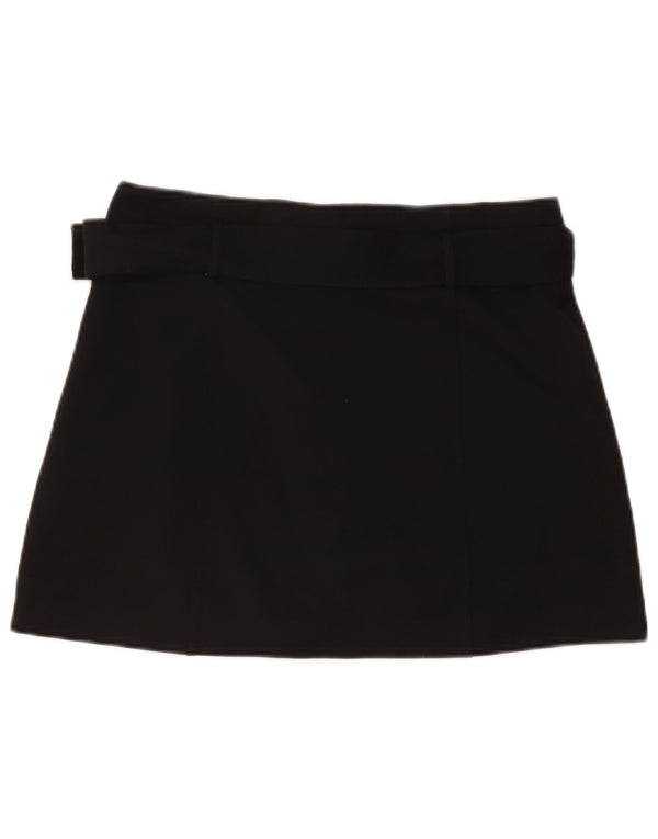 ZARA Womens High Waist Mini Skirt Large W30 Black
