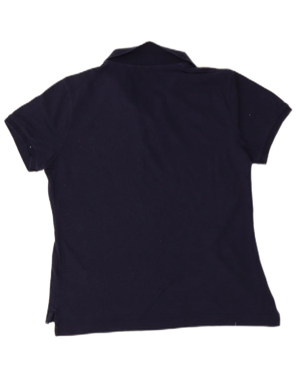 Polo Ralph Lauren Mens Skinny Polo Shirt Large Navy Blue Cotton