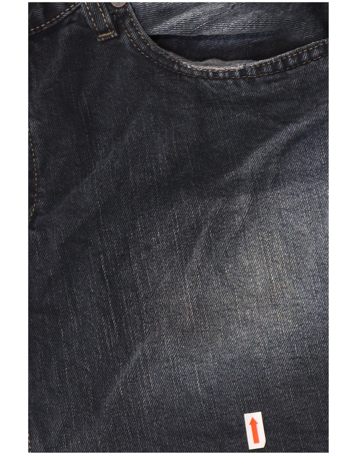 Levi's Womens Denim Skirt Large W32  Navy Blue Cotton