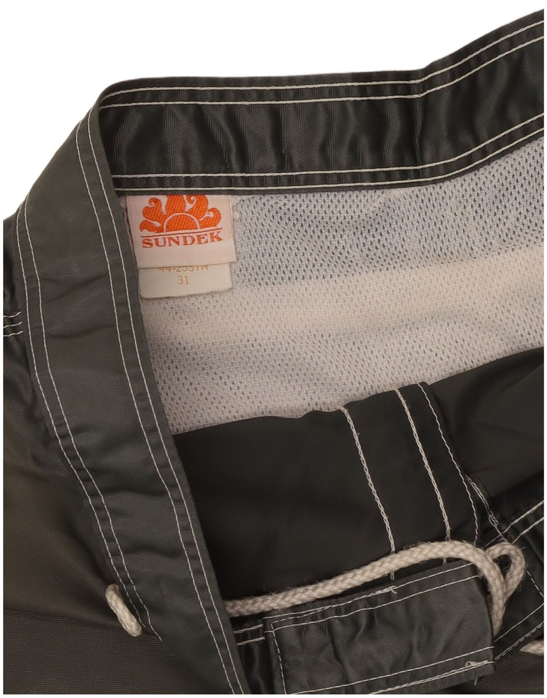 SUNDEK Mens Swimming Shorts Medium  Grey Nylon