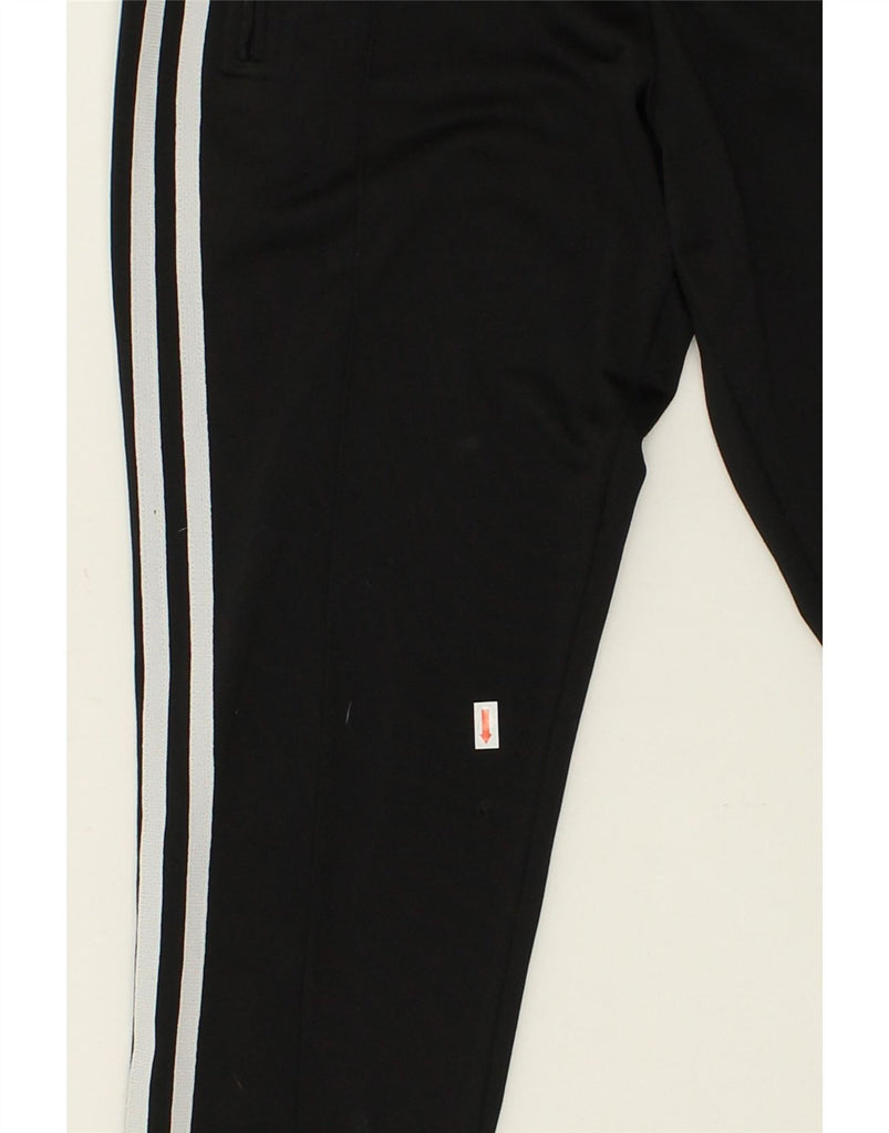 ADIDAS Womens Tracksuit Trousers EU 36 Small Black Polyester Vintage Adidas and Second-Hand Adidas from Messina Hembry 