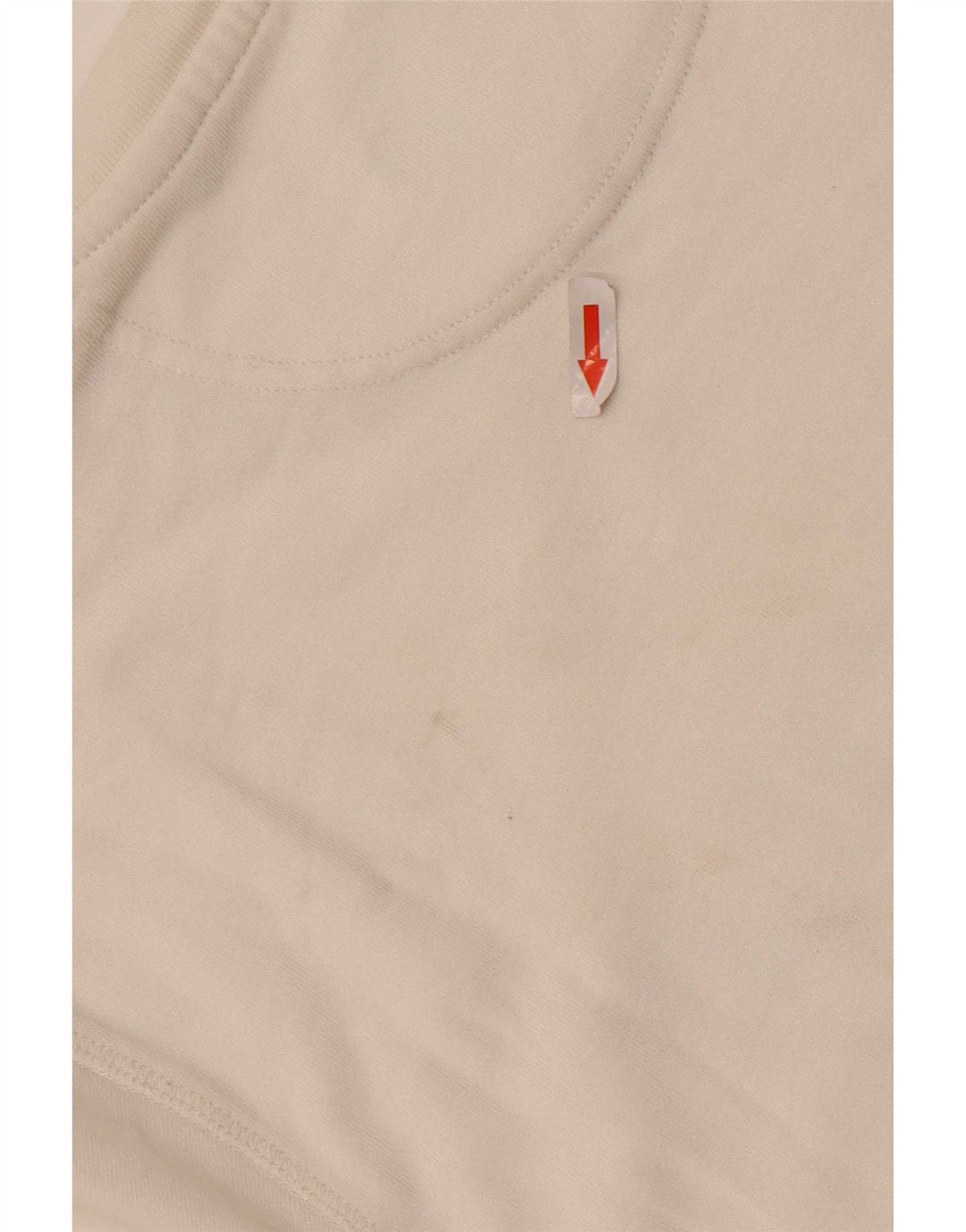 Barbour Mens Graphic Sweatshirt Jumper Medium White Cotton