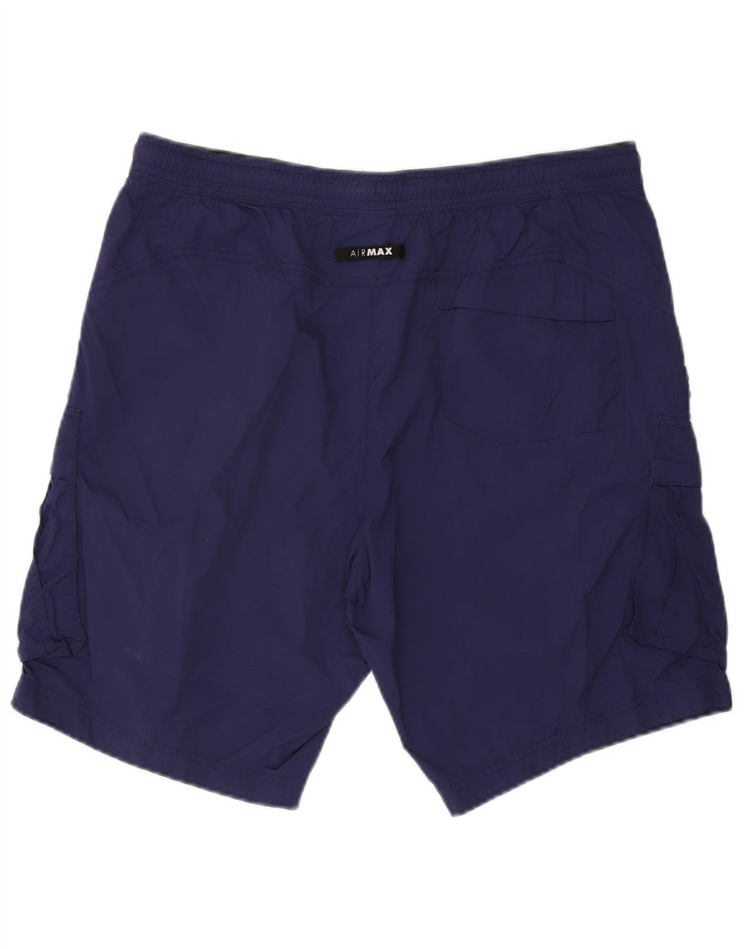 Nike Mens Cargo Shorts XL W38 Navy Blue Nylon