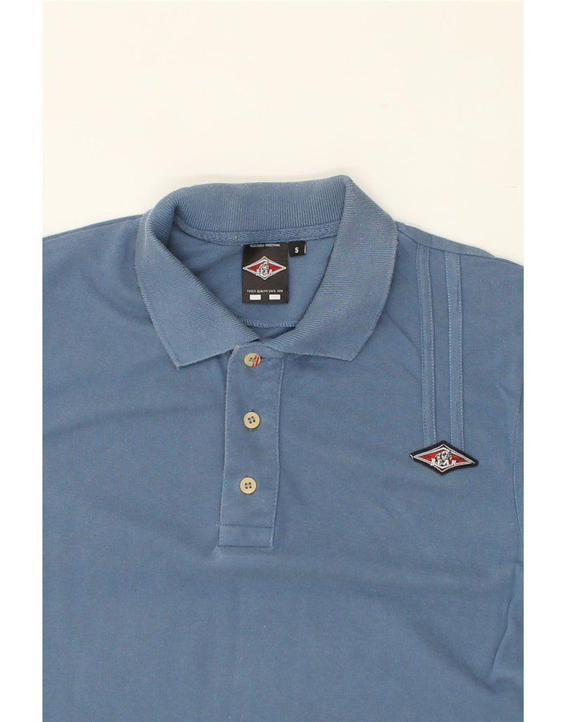 BEAR Mens Polo Shirt Small Blue Cotton | Vintage Bear | Thrift | Second-Hand Bear | Used Clothing | Messina Hembry 