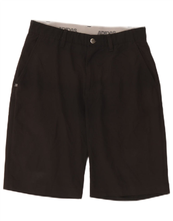Adidas Mens Chino Shorts W30 Medium  Black Polyester