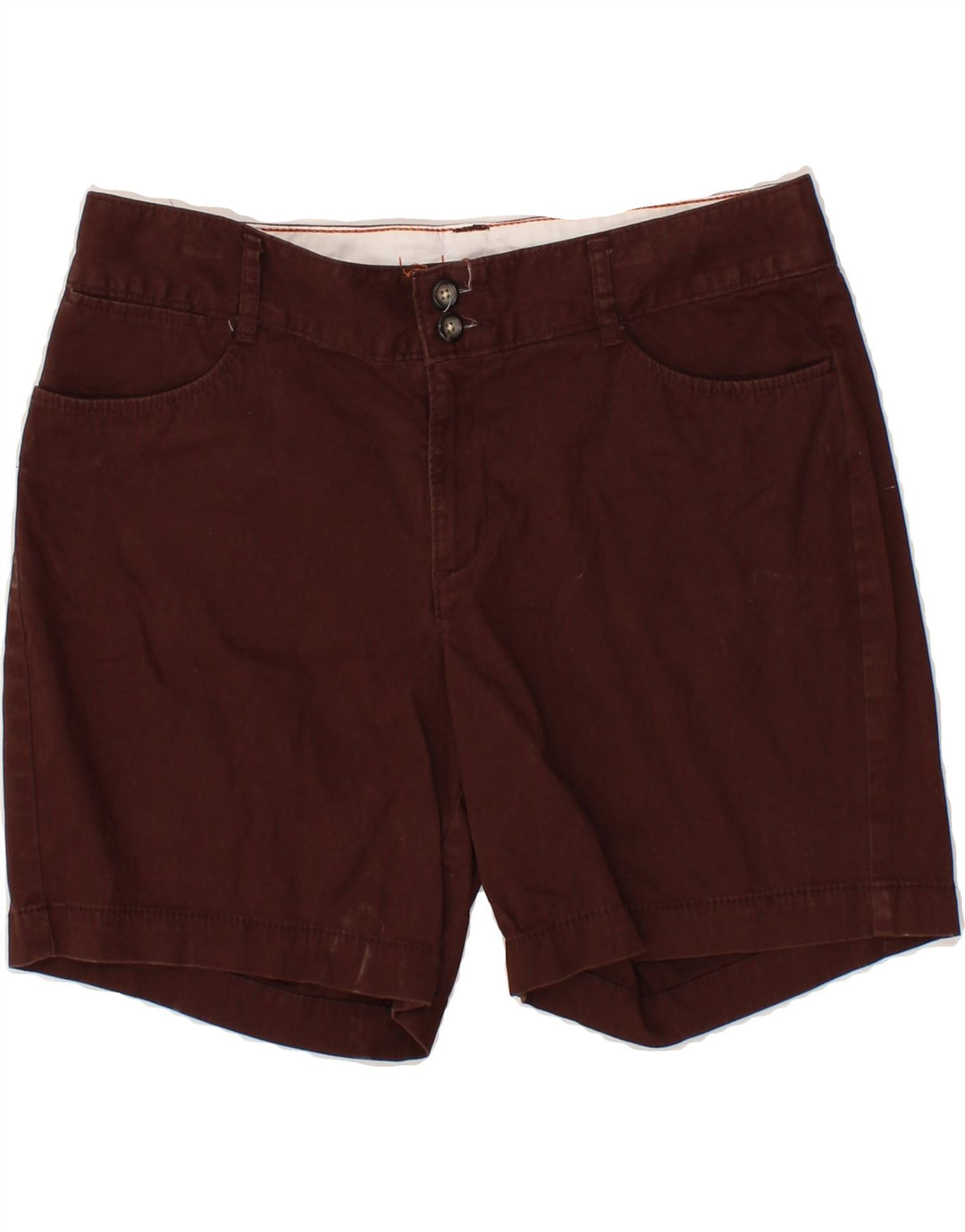 DOCKERS Womens Casual Shorts US 8 Medium W32  Burgundy Cotton Vintage Dockers and Second-Hand Dockers from Messina Hembry 