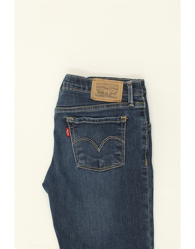 LEVI'S Girls 710 Super Skinny Jeans 13-14 Years W28 L27  Navy Blue Cotton | Vintage Levi's | Thrift | Second-Hand Levi's | Used Clothing | Messina Hembry 