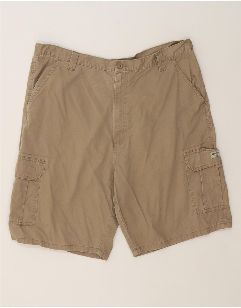 WRANGLER Mens Cargo Shorts W40 XL Beige Cotton Vintage Wrangler and Second-Hand Wrangler from Messina Hembry 