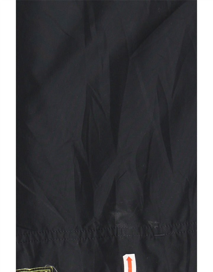 ADIDAS Mens Tracksuit Top Jacket Medium Navy Blue Polyester