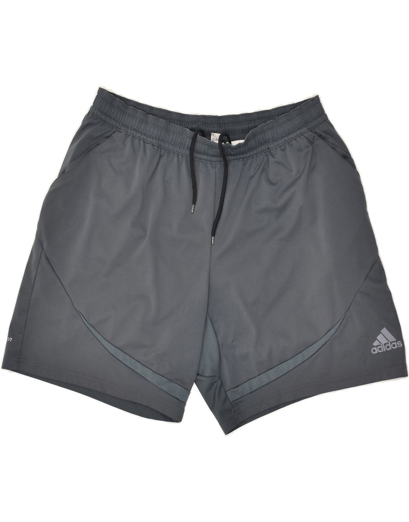 ADIDAS Mens Sport Shorts XL Grey Polyester | Vintage Adidas | Thrift | Second-Hand Adidas | Used Clothing | Messina Hembry 