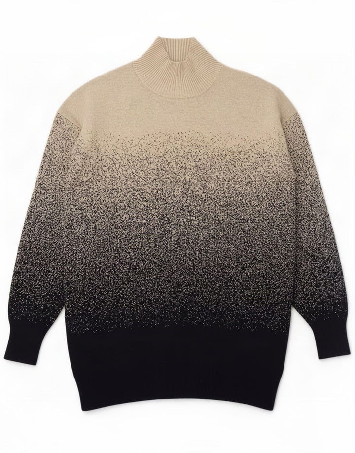 Marks & Spencer Mens Turtle Neck Jumper Sweater UK 14 Medium Multicoloured