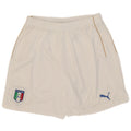 Puma Mens Italia Sport Shorts XL  White