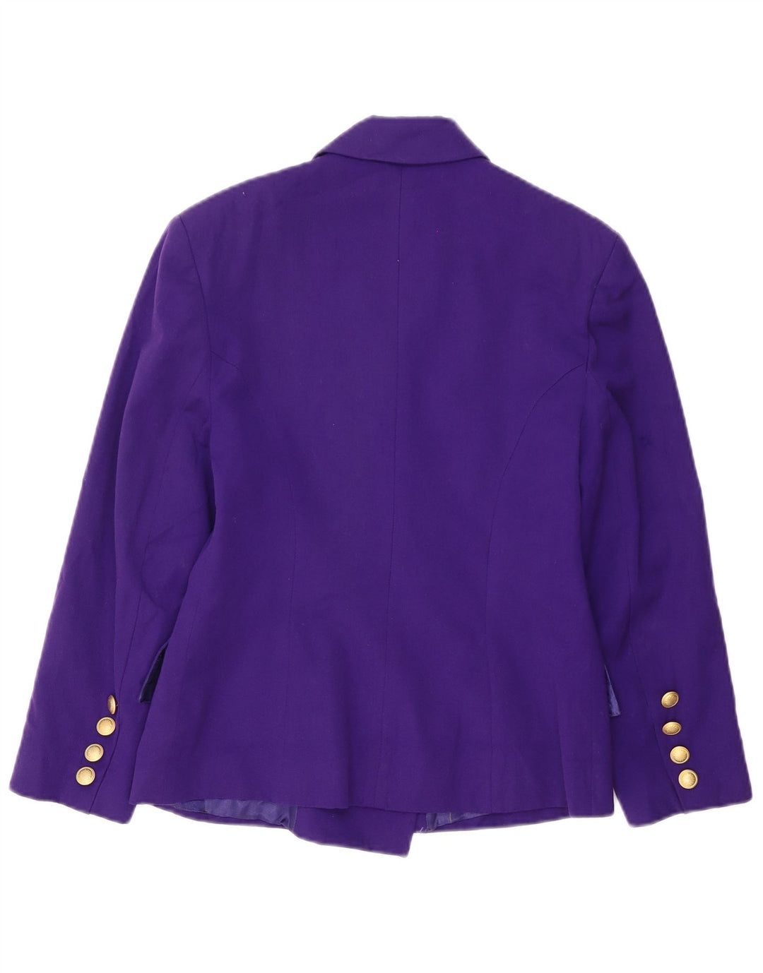 ROCCOBAROCCO Womens Double Breasted Blazer Jacket IT 42 Medium Purple