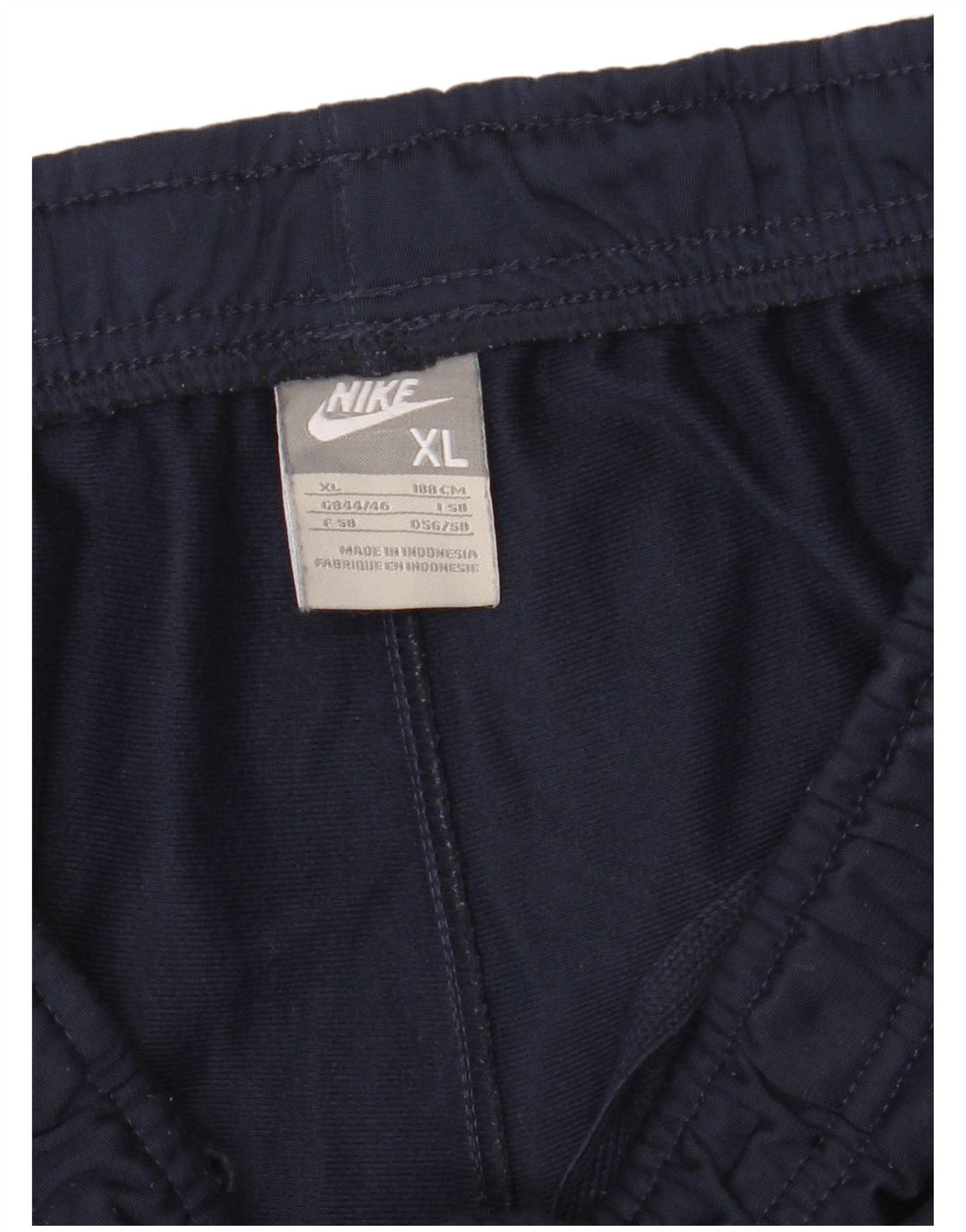 Nike Mens Tracksuit Trousers UK 44/46 XL Navy Blue Polyester