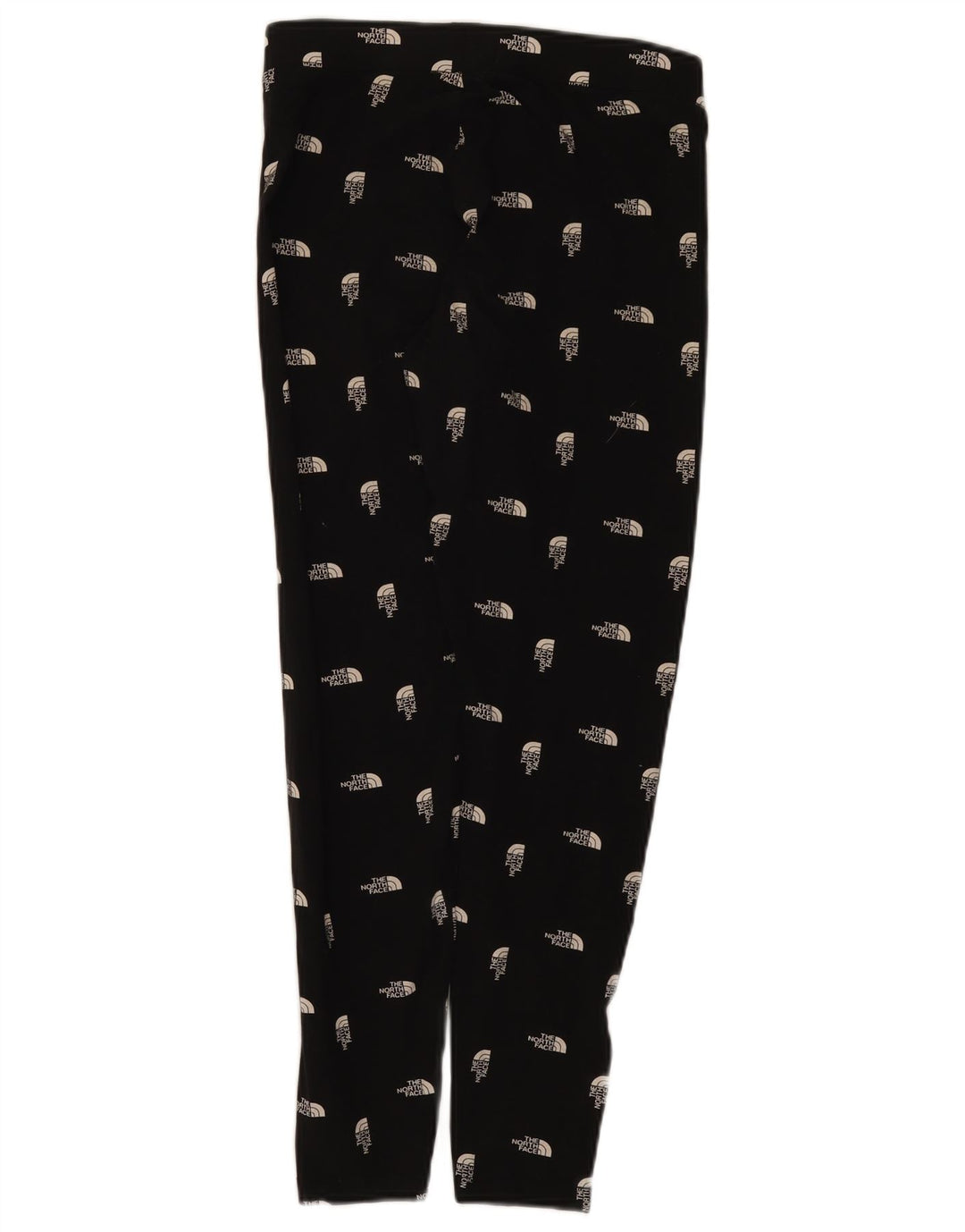 The North Face Womens Graphic Leggings UK 12 Medium Black Cotton