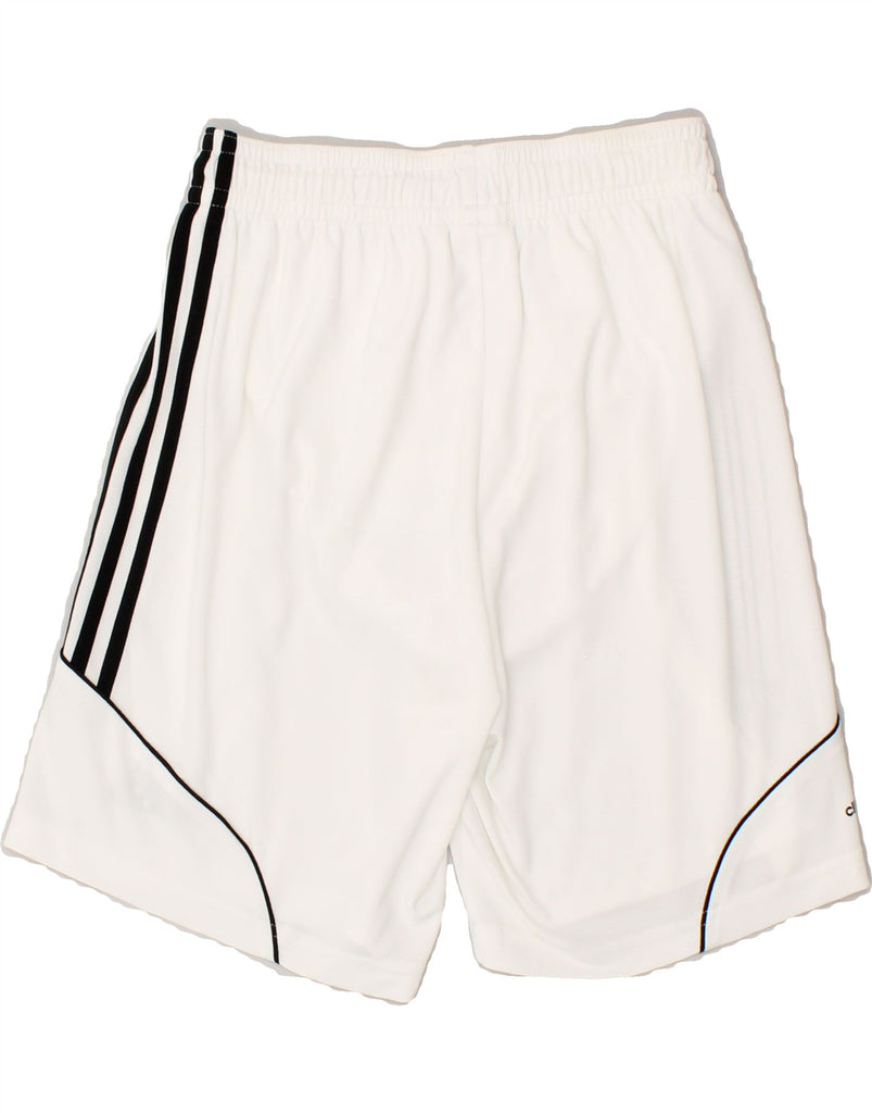 ADIDAS Mens Climalite Sport Shorts Small White Polyester Vintage Adidas and Second-Hand Adidas from Messina Hembry 