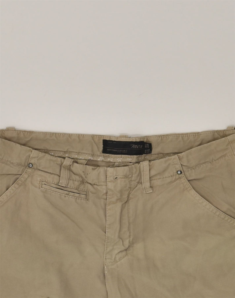 MARLBORO CLASSICS Mens Chino Shorts EU 46 Small W29 Khaki Cotton | Vintage Marlboro Classics | Thrift | Second-Hand Marlboro Classics | Used Clothing | Messina Hembry 