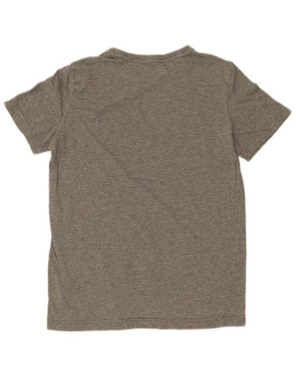 Puma Girls Graphic T-Shirt Top 15-16 Years Grey Cotton