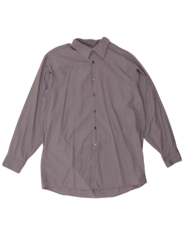 CALVIN KLEIN Mens Shirt Size 16 Large Blue