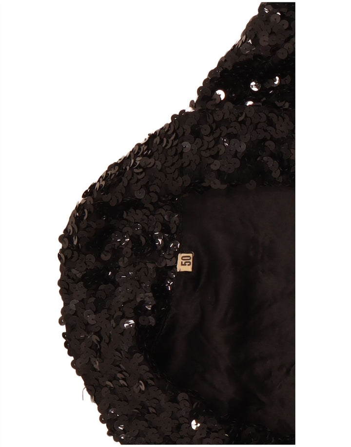 Vintage Womens Blazer Jacket IT 50 XL Black