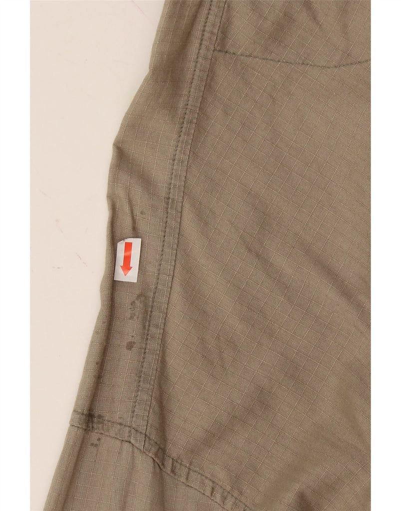 SAVVY Mens Shirt Size 45/46 2XL Brown Cotton Vintage Savvy and Second-Hand Savvy from Messina Hembry 