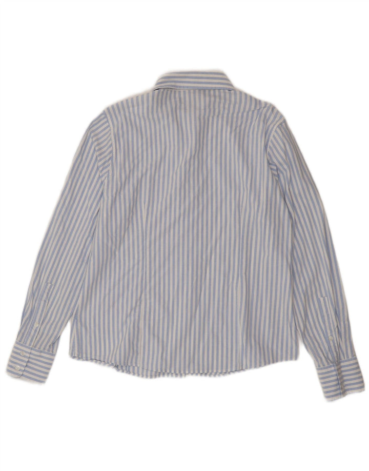 Gant Womens Shirt UK 18 XL Blue Striped Cotton