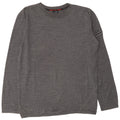 ARMANI JEANS Mens Crew Neck Jumper Sweater 2XL Grey Wool