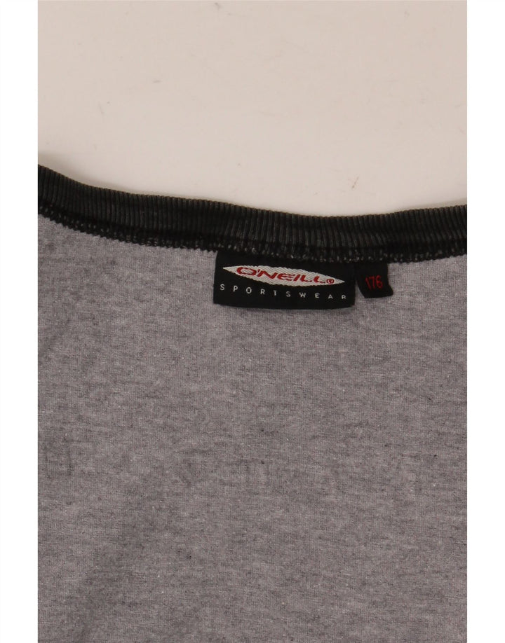 O'Neill Boys Graphic T-Shirt Top 15-16 Years Grey Flecked