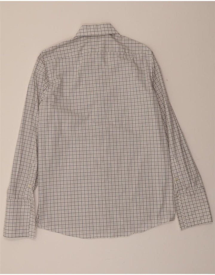 MICHAEL KORS Mens Formal Shirt Size 15 1/2 Medium White Check Vintage Michael Kors and Second-Hand Michael Kors from Messina Hembry 